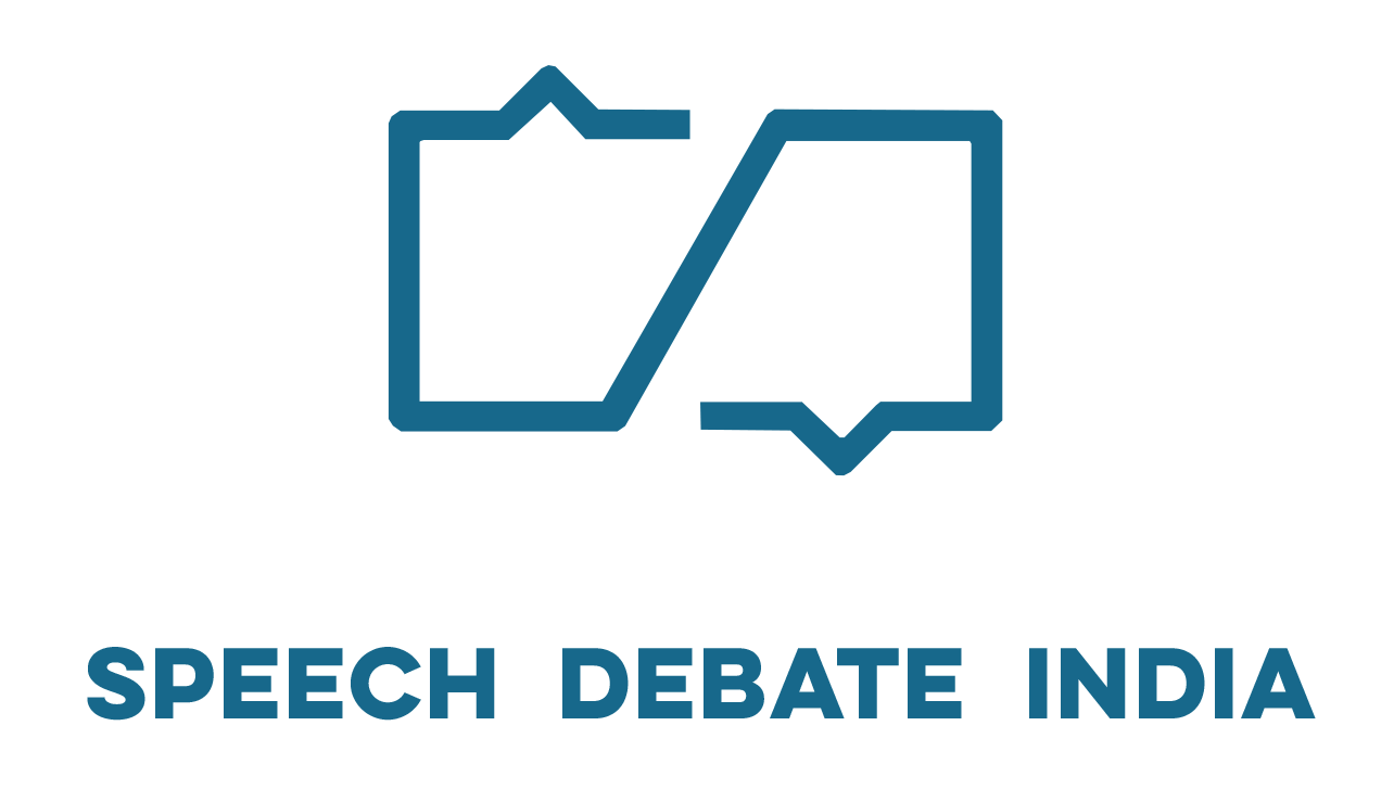 Speech Debate India logo